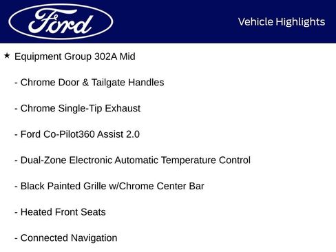 New 2025 Ford F150 XLT w/ Equipment Group 302A MID image 1