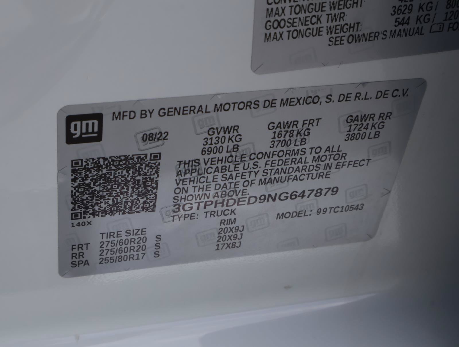 Used 2022 GMC Sierra 1500 SLT RWD image 24