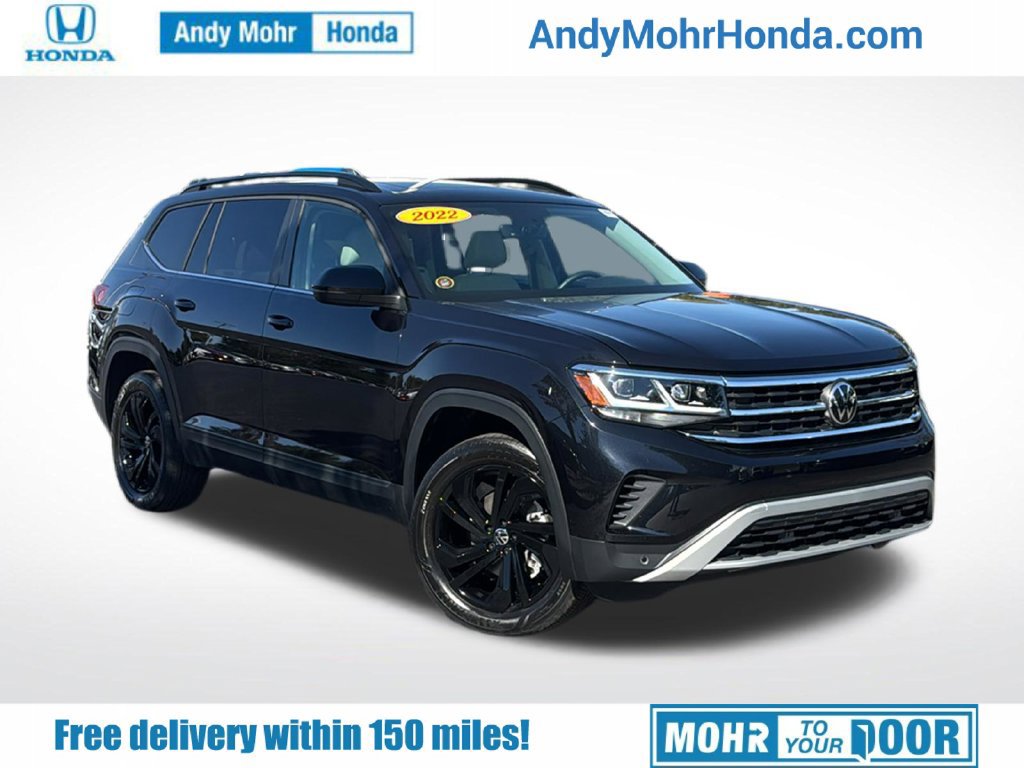 Used 2022 Volkswagen Atlas SE AWD/4WD 360° Tour
