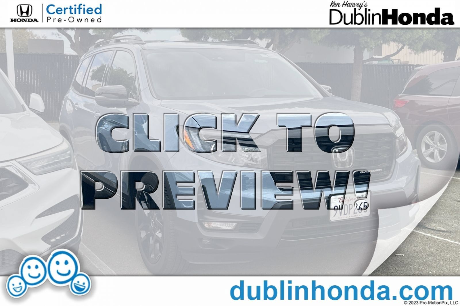 Certified 2025 Honda Passport Black Edition image 1