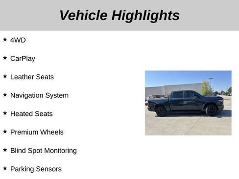 Used 2025 RAM 1500 Big Horn AWD/4WD image 5