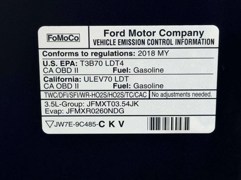 Used 2018 Ford F150 Lariat w/ Equipment Group 502A Luxury AWD/4WD image 12