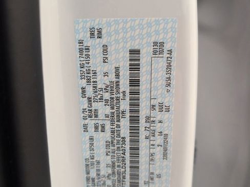 Certified 2024 Ford F150 XLT w/ Mobile Office Package image 47