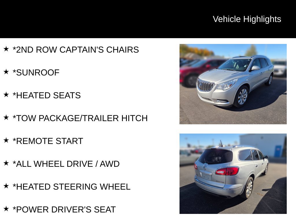 Used 2017 Buick Enclave Premium w/ Experience Buick Package AWD/4WD image 5
