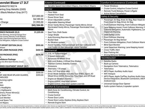 New 2026 Chevrolet Blazer LT w/ Convenience Package AWD/4WD image 38
