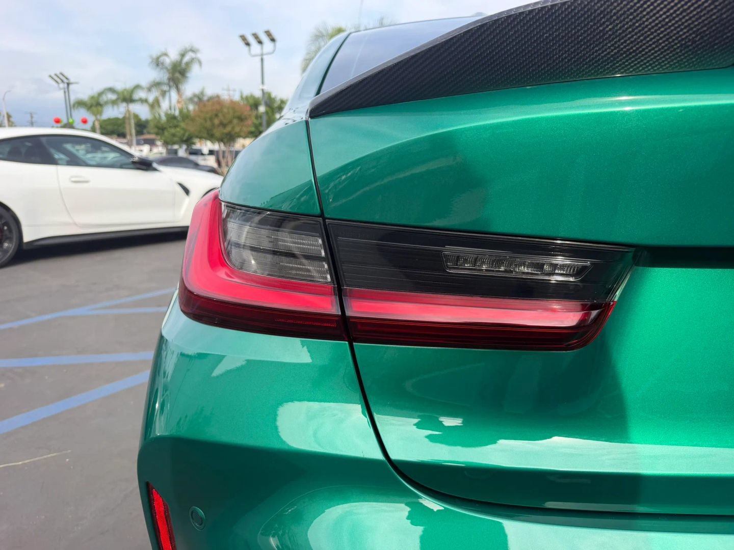 Used 2022 BMW M3 Competition w/ M Carbon Exterior Package RWD image 22