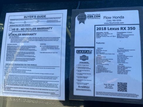 Used 2018 Lexus RX 350 FWD image 37