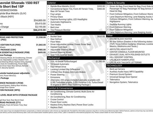 Used 2025 Chevrolet Silverado 1500 RST AWD/4WD image 29