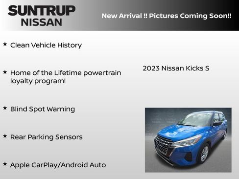 Certified 2023 Nissan Kicks S FWD image 5