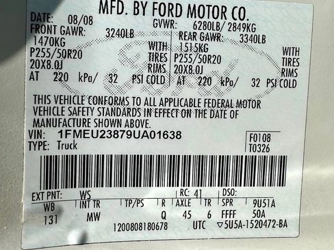 Used 2009 Ford Explorer Sport Trac Adrenalin image 16