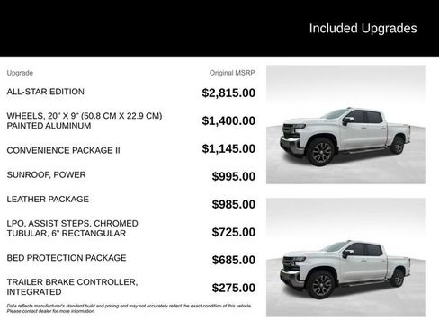 Used 2019 Chevrolet Silverado 1500 LT w/ All-Star Edition AWD/4WD image 3