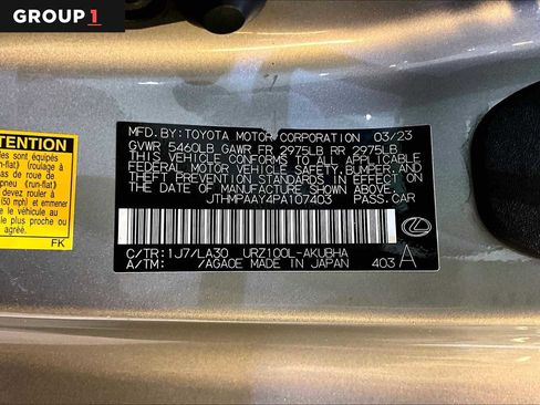 Certified 2023 Lexus LC 500 LC 500 Conv image 34