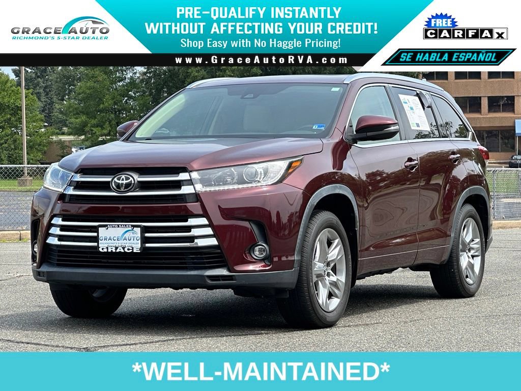 Used 2019 Toyota Highlander Limited AWD/4WD image 1