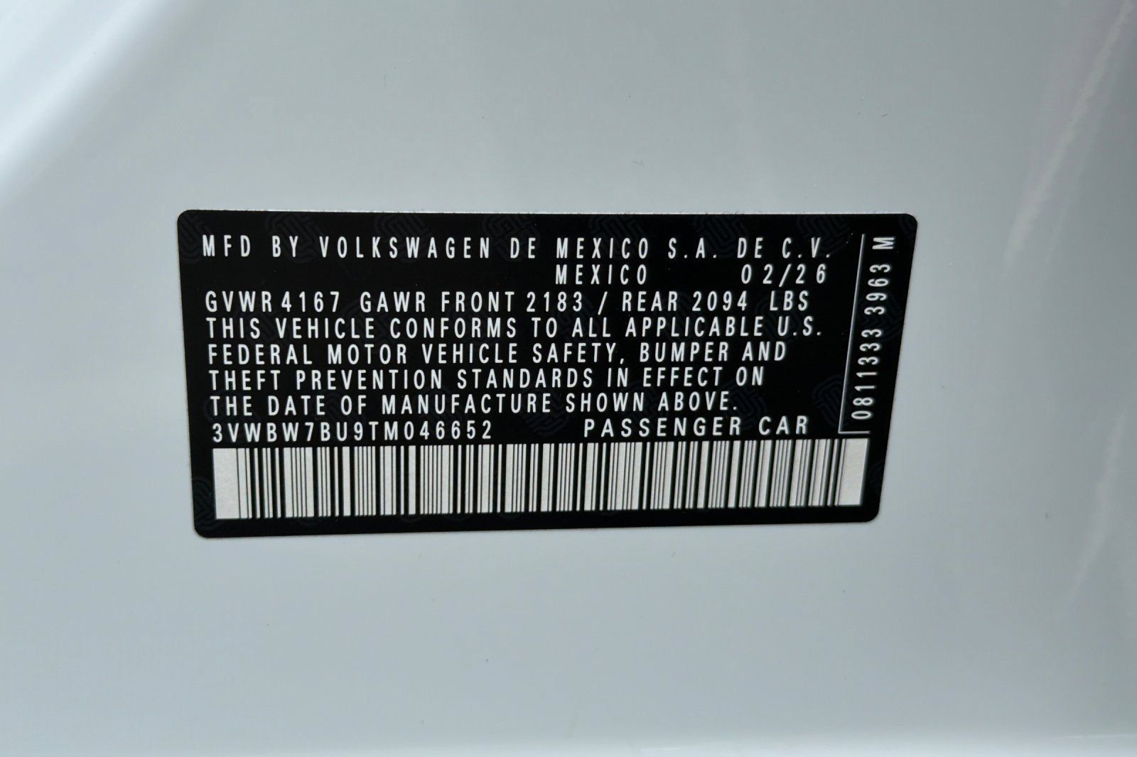 New 2026 Volkswagen Jetta Sport FWD image 24