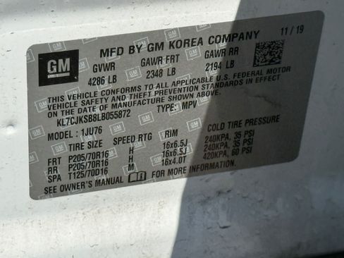 Used 2020 Chevrolet Trax LS FWD image 23