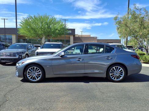 Used 2019 INFINITI Q50 Luxe w/ Essential Package (3.0T Luxe) RWD image 3
