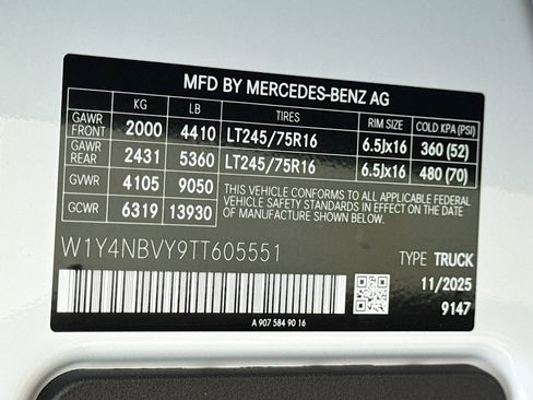 New 2026 Mercedes-Benz Sprinter 2500 image 27