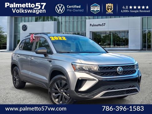 Certified 2022 Volkswagen Taos S w/ IQ Drive S Package AWD/4WD image 1