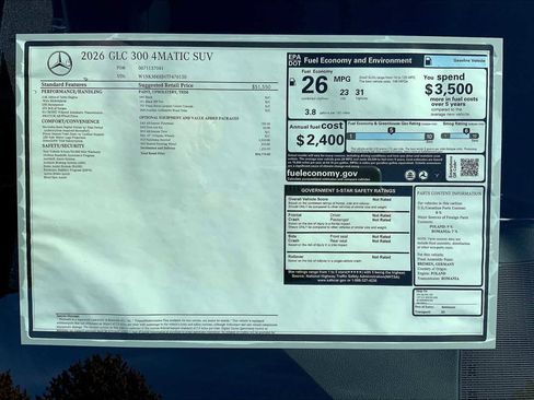 Certified 2026 Mercedes-Benz GLC 300 4MATIC image 26