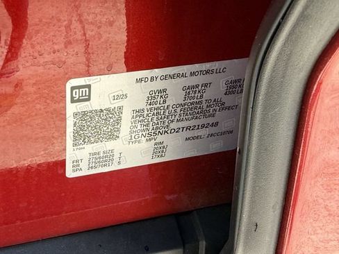 Certified 2026 Chevrolet Tahoe LT w/ Comfort Package RWD image 35