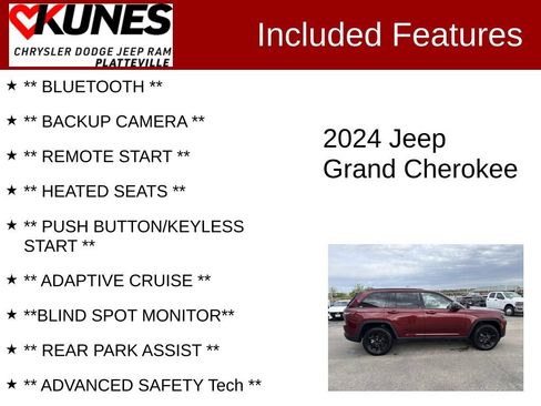 Used 2024 Jeep Grand Cherokee Altitude AWD/4WD image 2