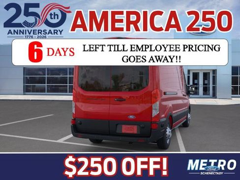New 2026 Ford Transit 250 148 Medium Roof Extended AWD w/ Load Area Protection Package image 8