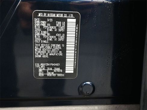 Certified 2023 Nissan Armada SL w/ Captain's Chairs Package image 18