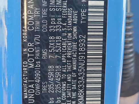 Certified 2022 Hyundai Kona N Line image 32