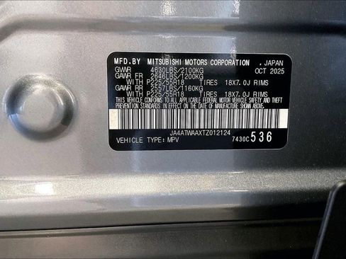 New 2026 Mitsubishi Eclipse Cross Black Edition image 13