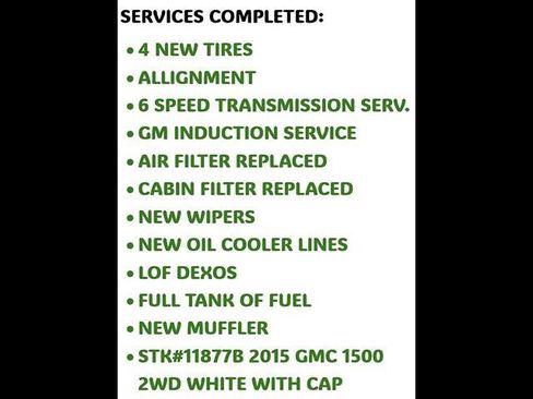Used 2015 GMC Sierra 1500 2WD Regular Cab image 30
