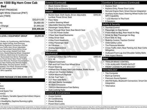 Used 2023 RAM 1500 Big Horn AWD/4WD image 31