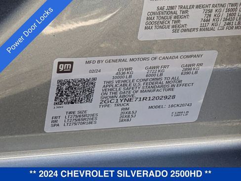 Certified 2024 Chevrolet Silverado 2500 LT w/ All Star Edition image 43
