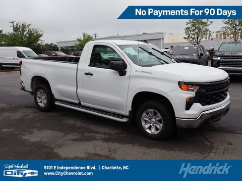 Used 2025 Chevrolet Silverado 1500 W/T RWD image 1