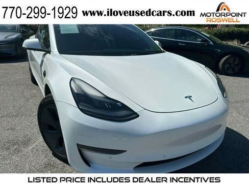 Used 2022 Tesla Model 3 Long Range AWD/4WD image 1