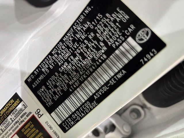 Used 2015 Toyota Camry LE FWD image 34