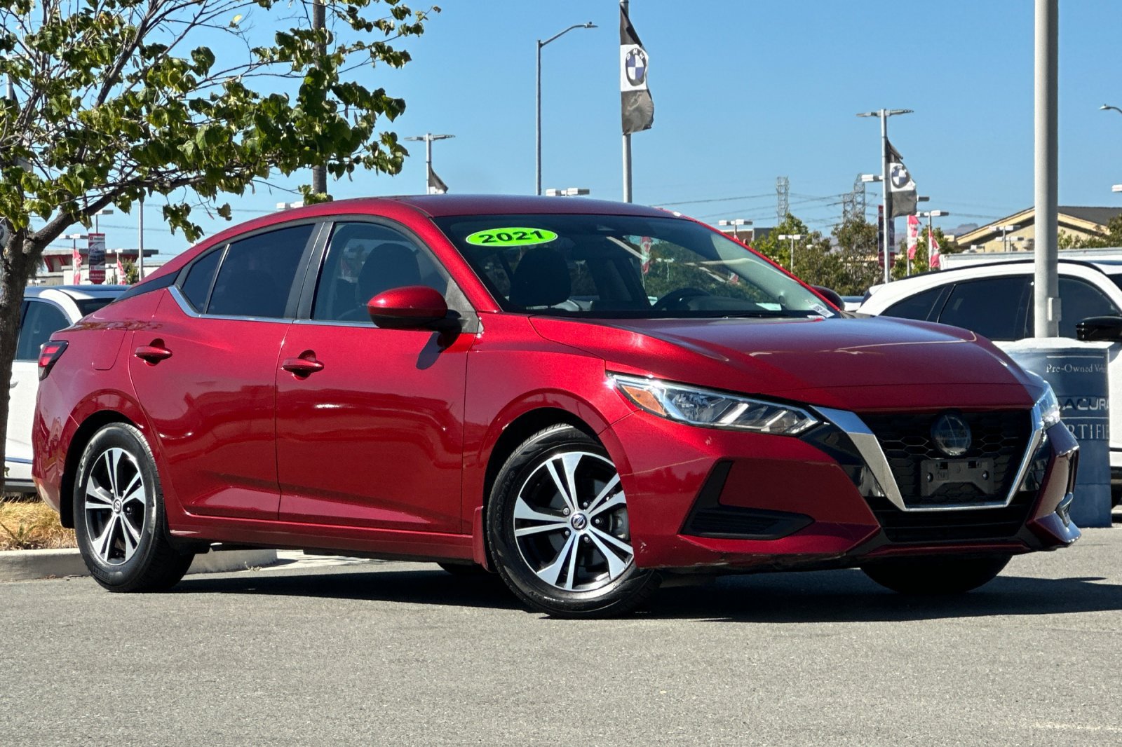 Used 2021 Nissan Sentra SV FWD image 2