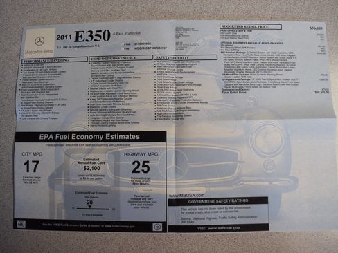 Used 2011 Mercedes-Benz E 350 Cabriolet image 63