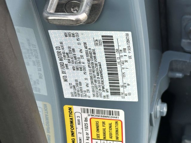 Used 2022 Ford Bronco Sport Outer Banks w/ Tech Package AWD/4WD image 17
