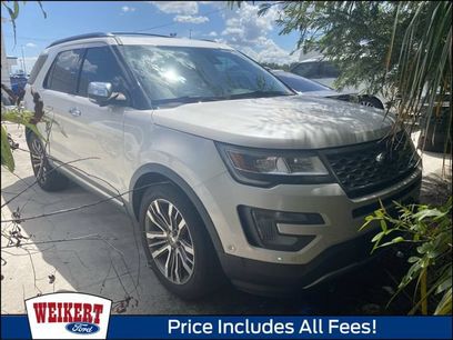 Used 2017 Ford Explorer Platinum