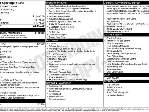 Used 2024 Kia Sportage X-Line w/ X-Line Premium Package AWD/4WD image 23