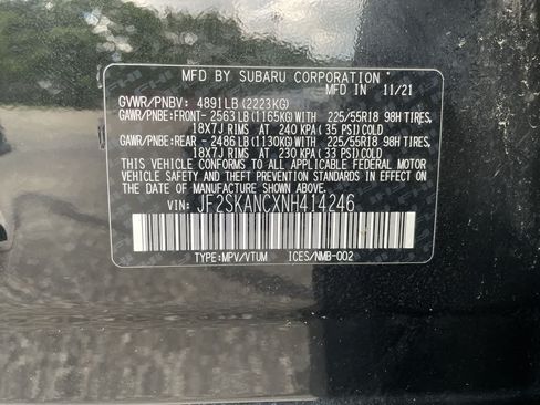 Used 2022 Subaru Forester Limited AWD/4WD image 42