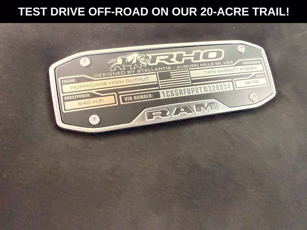 New 2026 RAM 1500 RHO AWD/4WD image 17