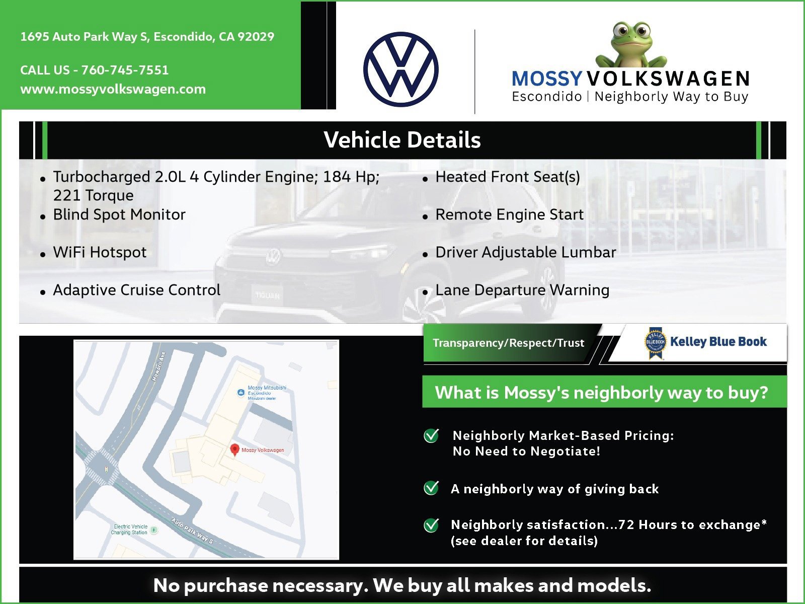 Used 2023 Volkswagen Tiguan SE FWD image 3