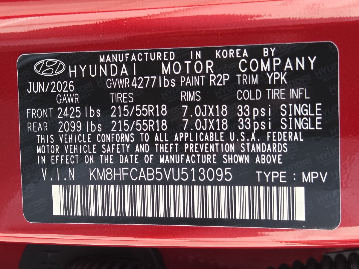 New 2027 Hyundai Kona SEL Sport AWD/4WD image 39