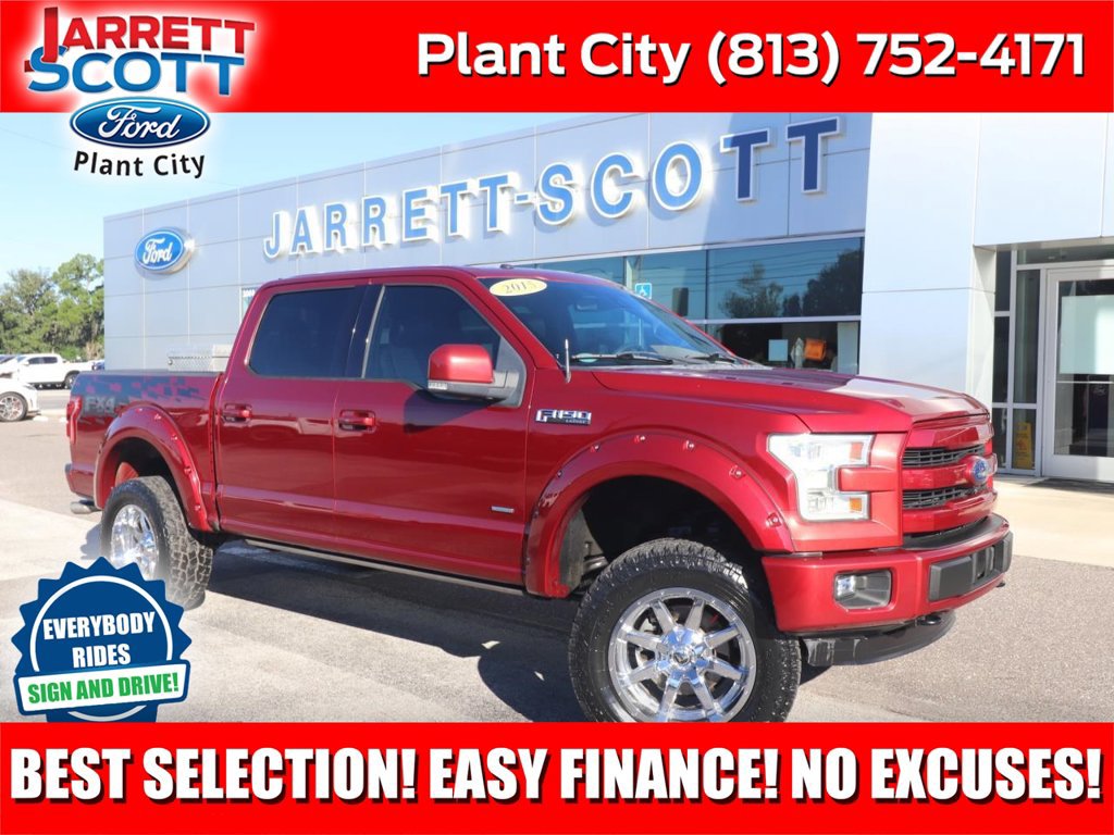Used 2015 Ford F150 Lariat w/ Equipment Group 502A Luxury AWD/4WD image 1