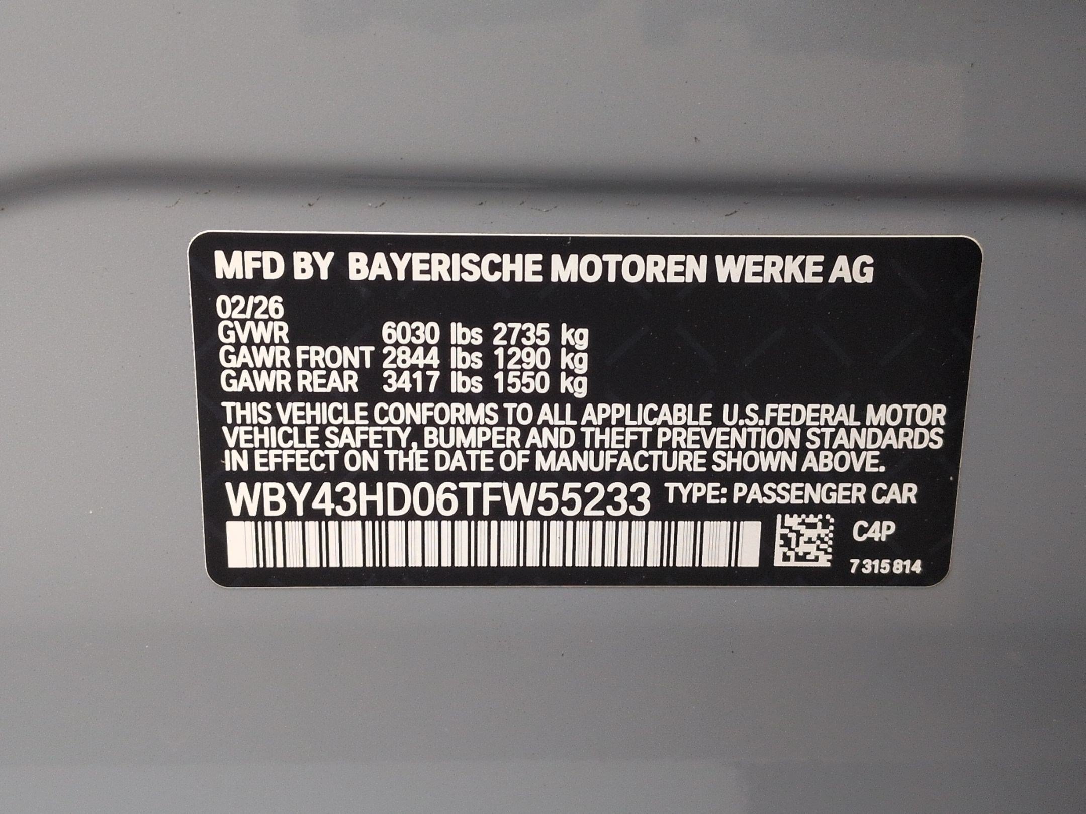 New 2026 BMW i4 xDrive40i w/ M Sport Package AWD/4WD image 35