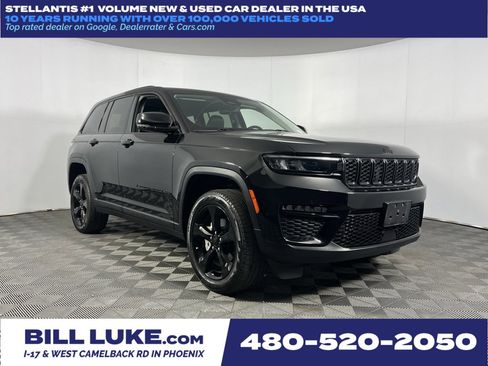 Certified 2023 Jeep Grand Cherokee Limited w/ Black Appearance Package image 1