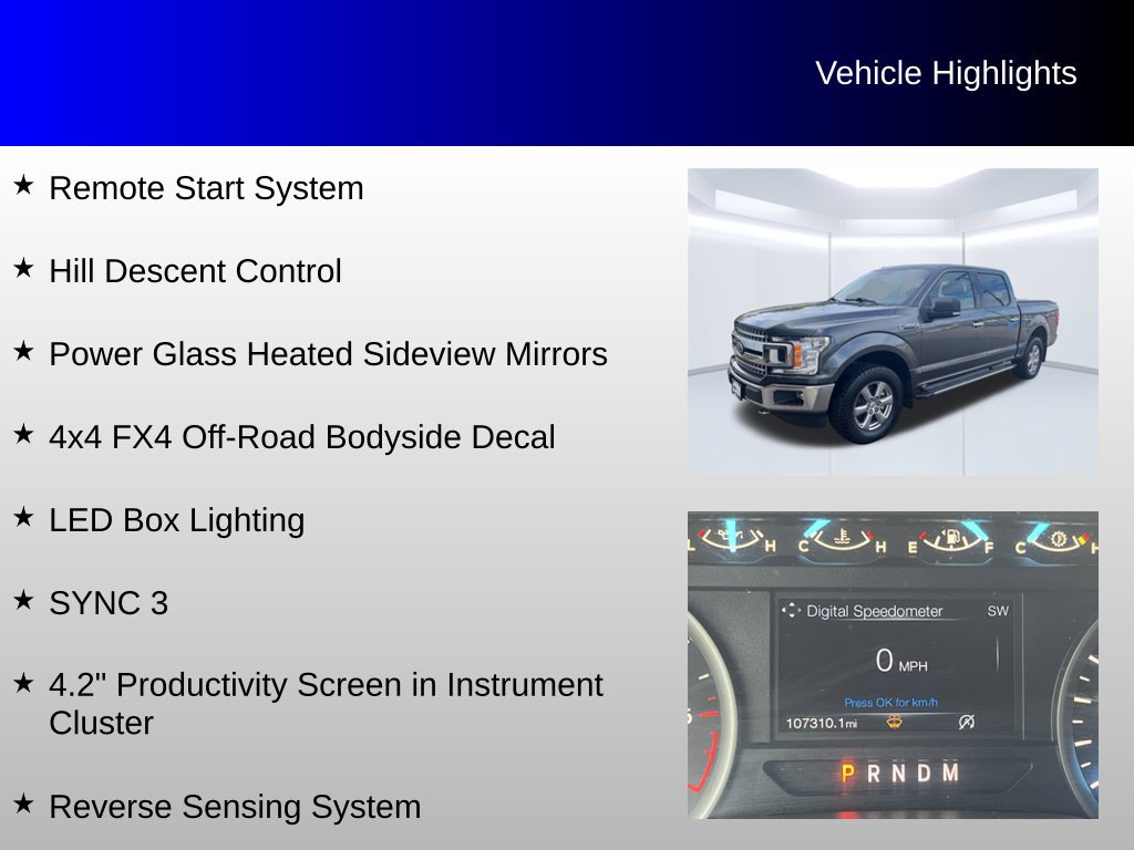 Used 2018 Ford F150 XLT w/ Equipment Group 302A Luxury AWD/4WD image 24