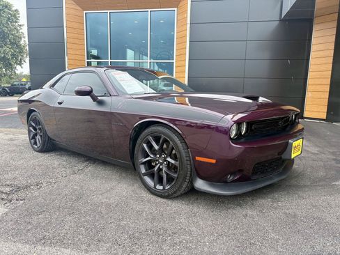 Used 2021 Dodge Challenger R/T w/ Blacktop Package RWD image 1
