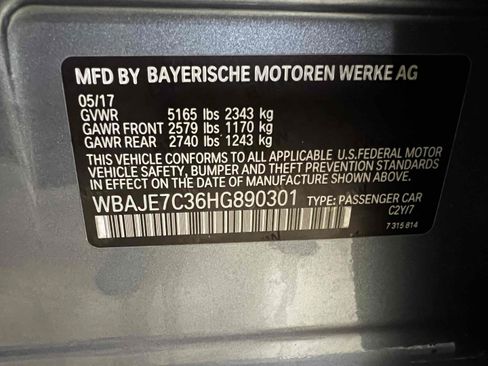 Used 2017 BMW 540i xDrive AWD/4WD image 13